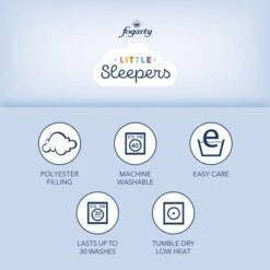 Fogarty Little Sleepers Perfectly Washable 4 Tog Summer Cot Bed Duvet 10 Fogarty Little Sleepers Perfectly Washable 4 Tog Summer Cot Bed Duvet -Home Luxe Studio 30797936 alt03
