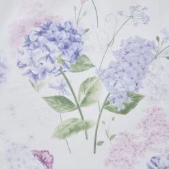 Wild Hydrangea Lilac Duvet Cover And Pillowcase Set 25 Wild Hydrangea Lilac Duvet Cover And Pillowcase Set -Home Luxe Studio 30798233 alt02