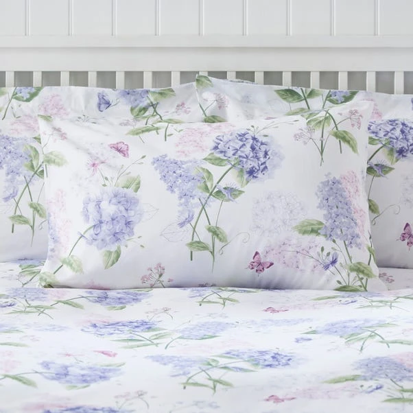 Wild Hydrangea Lilac Duvet Cover And Pillowcase Set 10 Wild Hydrangea Lilac Duvet Cover And Pillowcase Set - Image 8