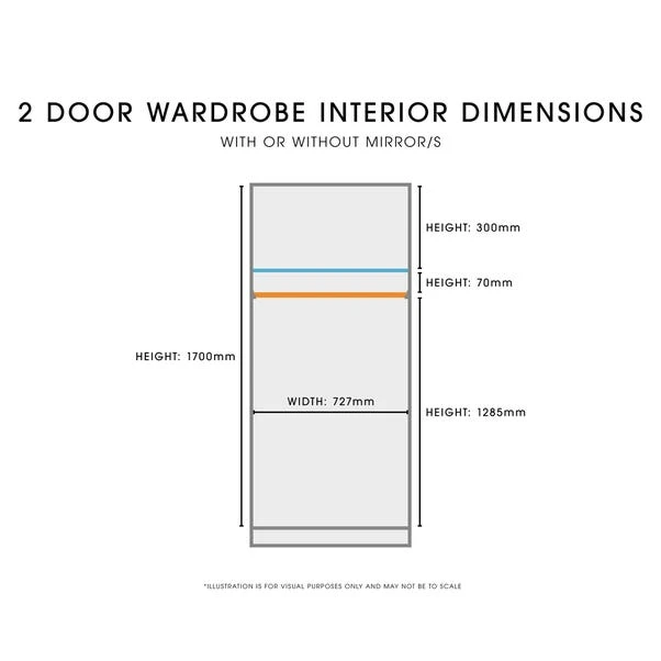 Legato Double Wardrobe 4 Legato Double Wardrobe - Image 2