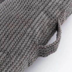 Jenson Stitched Floor Cushion Charcoal 13 Jenson Stitched Floor Cushion Charcoal -Home Luxe Studio 30799692 alt05