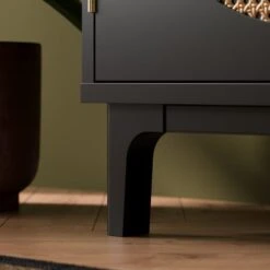 Franco Small Cabinet, Black 14 Franco Small Cabinet, Black -Home Luxe Studio 30801911 alt04