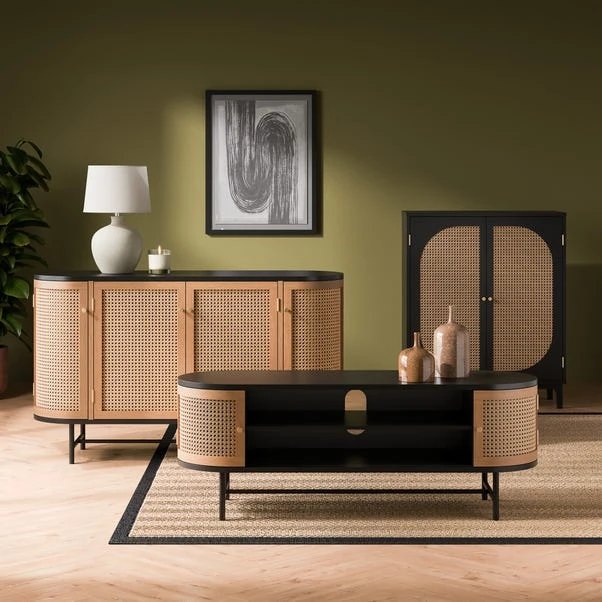 Franco Small Cabinet, Black 9 Franco Small Cabinet, Black - Image 7