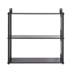Cole Wall Unit With LED Lights Black 12 Cole Wall Unit With LED Lights Black -Home Luxe Studio 30802417 alt04