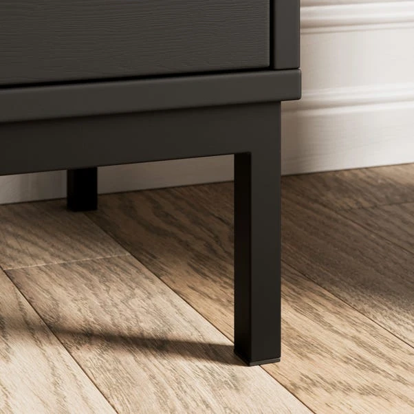 Fulton Extra Wide TV Unit, Black For TVs Up To 80" 8 Fulton Extra Wide TV Unit, Black For TVs Up To 80" - Image 6