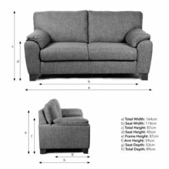 Meyer Tonal Weave 2 Seater Sofa 30 Meyer Tonal Weave 2 Seater Sofa -Home Luxe Studio 30807001 alt09