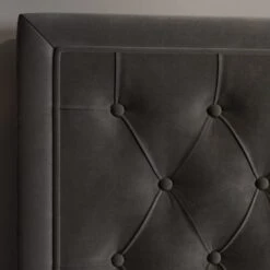 Elodie Buttoned Velvet Bed Frame -Home Luxe Studio 30807496 alt05