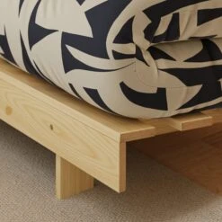 Mito Klipp Natural Frame Single Futon 20 Mito Klipp Natural Frame Single Futon -Home Luxe Studio 30807998 alt02