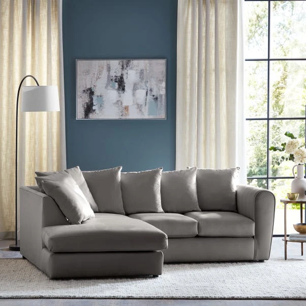 Blake Opulent Velvet Curved Quilted Arm Corner Sofa 15 Blake Opulent Velvet Curved Quilted Arm Corner Sofa - Image 13