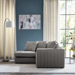 Blake Opulent Velvet Curved Quilted Arm Corner Sofa 36 Blake Opulent Velvet Curved Quilted Arm Corner Sofa -Home Luxe Studio 30808313 alt04