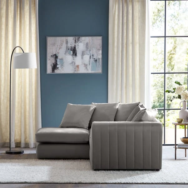 Blake Opulent Velvet Curved Quilted Arm Corner Sofa 17 Blake Opulent Velvet Curved Quilted Arm Corner Sofa - Image 15