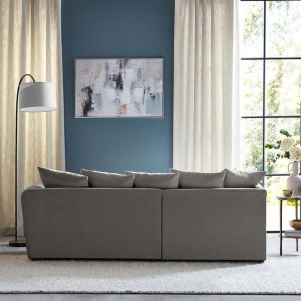 Blake Opulent Velvet Curved Quilted Arm Corner Sofa 18 Blake Opulent Velvet Curved Quilted Arm Corner Sofa - Image 16