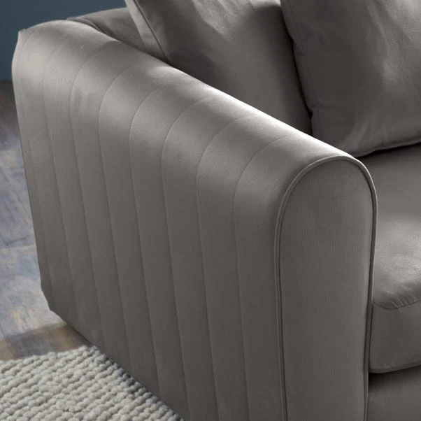 Blake Opulent Velvet Curved Quilted Arm Corner Sofa 19 Blake Opulent Velvet Curved Quilted Arm Corner Sofa - Image 17