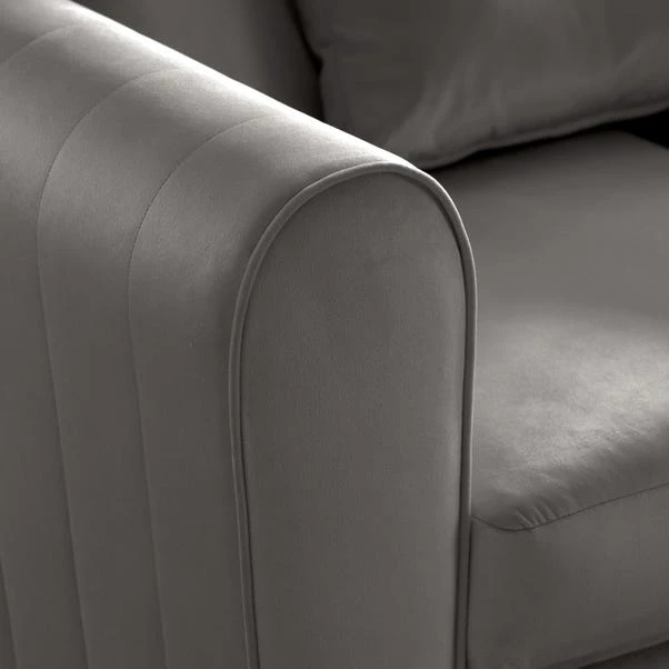 Blake Opulent Velvet Curved Quilted Arm Corner Sofa 20 Blake Opulent Velvet Curved Quilted Arm Corner Sofa - Image 18