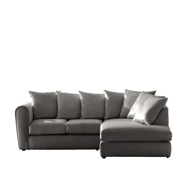 Blake Opulent Velvet Curved Quilted Arm Corner Sofa 4 Blake Opulent Velvet Curved Quilted Arm Corner Sofa - Image 2