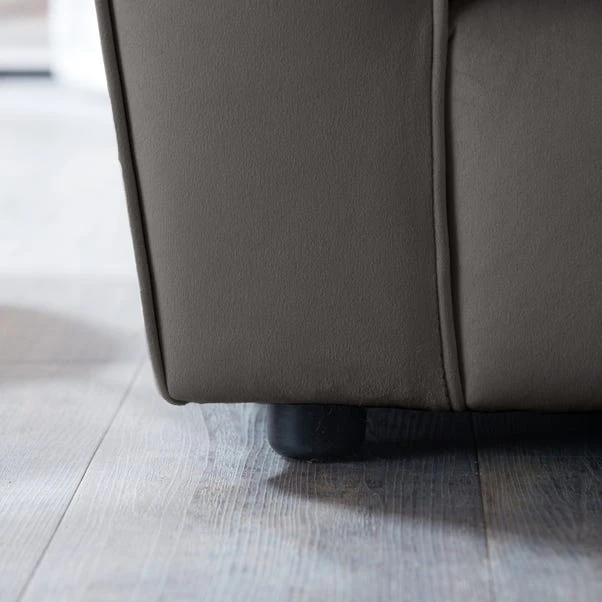 Blake Opulent Velvet Curved Quilted Arm Corner Sofa 11 Blake Opulent Velvet Curved Quilted Arm Corner Sofa - Image 9