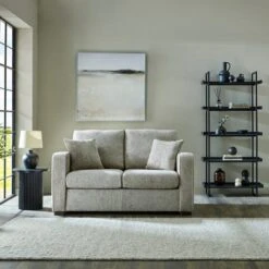 Carson Deep Sit Chunky Chenille Luxury 2 Seater Double Sofa Bed -Home Luxe Studio 30808315 alt01