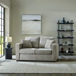 Carson Deep Sit Chunky Chenille Luxury 2 Seater Double Sofa Bed -Home Luxe Studio 30808315 alt02