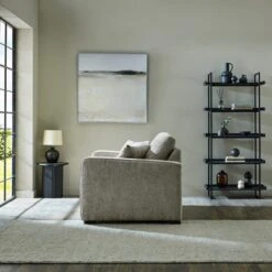 Carson Deep Sit Chunky Chenille Luxury 2 Seater Double Sofa Bed -Home Luxe Studio 30808315 alt03