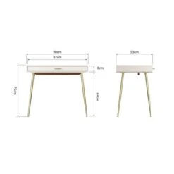 Espen Desk White 9 Espen Desk White -Home Luxe Studio 30808710 alt09