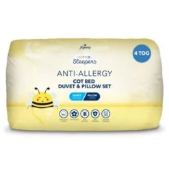 Fogarty Little Sleepers Anti-Allergy 4 Tog All Seasons Cot Bed Duvet & Pillow Set 11 Fogarty Little Sleepers Anti-Allergy 4 Tog All Seasons Cot Bed Duvet & Pillow Set -Home Luxe Studio 30808769 alt04