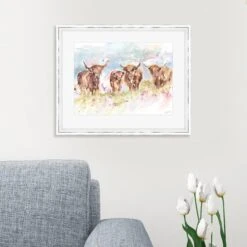 The Art Group Highland Herd Framed Print -Home Luxe Studio 30808952 alt03