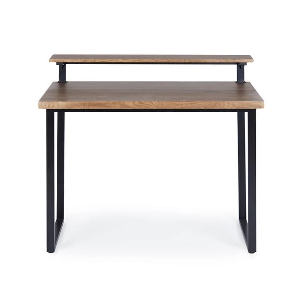 Freddie Rustic Wood Effect Step Up Shelf Desk 4 Freddie Rustic Wood Effect Step Up Shelf Desk - Image 2