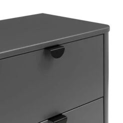 Chloe 2 Drawer Bedside Table, Grey -Home Luxe Studio 30809993 alt06