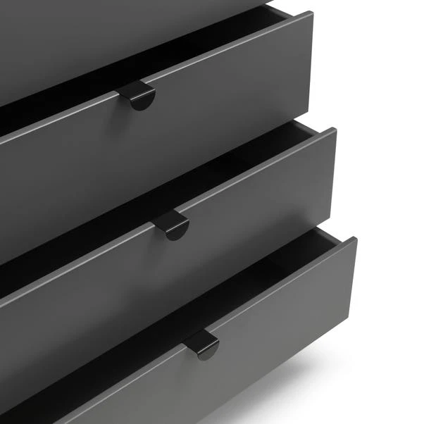 Chloe 4 Drawer Chest, Grey 8 Chloe 4 Drawer Chest, Grey - Image 6