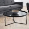 Loft Coffee Table, Smoked Glass -Home Luxe Studio 30810151