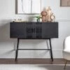 Englewood 2 Door Sideboard, Black 2 Englewood 2 Door Sideboard, Black -Home Luxe Studio 30810681
