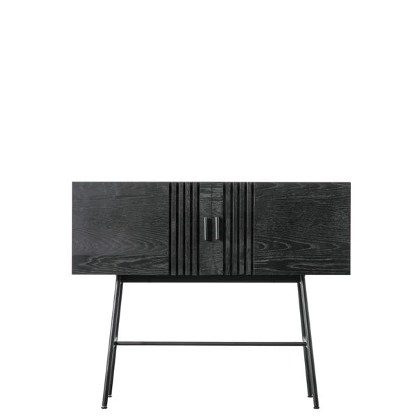 Englewood 2 Door Sideboard, Black 5 Englewood 2 Door Sideboard, Black - Image 3