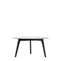 Brea Round Coffee Table, Glass -Home Luxe Studio 30810716 alt02