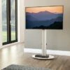 Eno Pedestal TV Stand For TVs Up To 55" 2 Eno Pedestal TV Stand For TVs Up To 55" -Home Luxe Studio 30812408