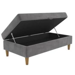 Hartford Chenille Storage Ottoman 18 Hartford Chenille Storage Ottoman -Home Luxe Studio 30812448 alt01