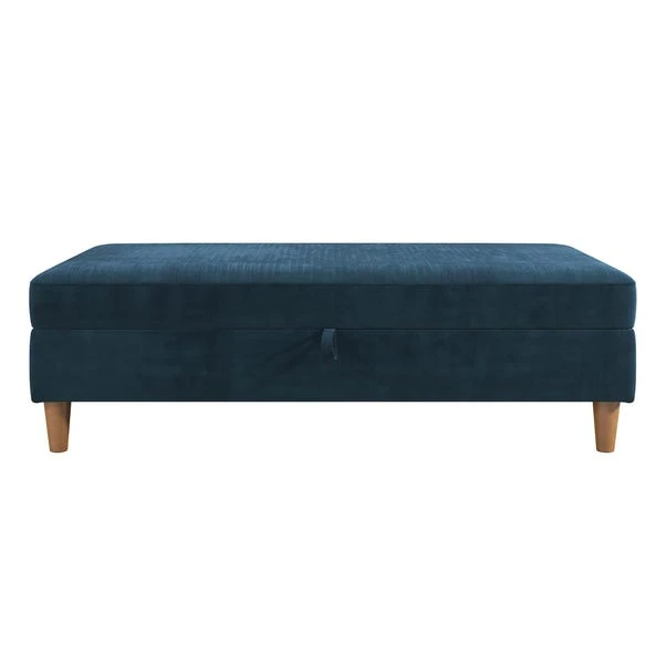 Hartford Chenille Storage Ottoman 6 Hartford Chenille Storage Ottoman - Image 4