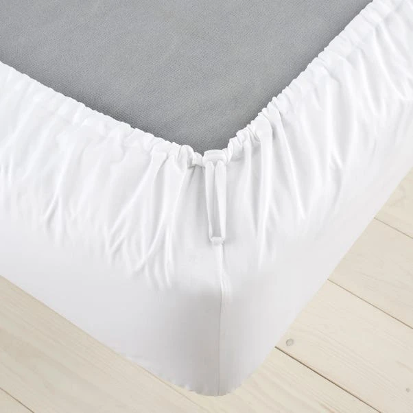 Pure Cotton Toggled Fitted Sheet 6 Pure Cotton Toggled Fitted Sheet - Image 4