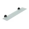 Epsom Flexi-FixTM Matt Black Glass Shelf 2 Epsom Flexi-FixTM Matt Black Glass Shelf -Home Luxe Studio 30814810