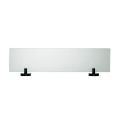 Epsom Flexi-FixTM Matt Black Glass Shelf 9 Epsom Flexi-FixTM Matt Black Glass Shelf -Home Luxe Studio 30814810 alt02