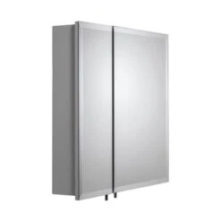 Wellington White Double Door Bi-View Steel Cabinet 8 Wellington White Double Door Bi-View Steel Cabinet -Home Luxe Studio 30814881 alt03