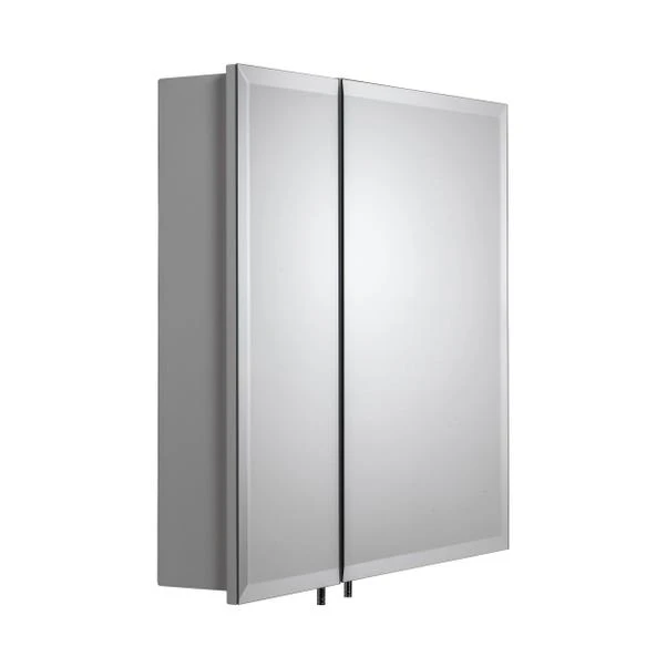 Wellington White Double Door Bi-View Steel Cabinet 5 Wellington White Double Door Bi-View Steel Cabinet - Image 3