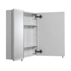 Wellington White Double Door Bi-View Steel Cabinet 9 Wellington White Double Door Bi-View Steel Cabinet -Home Luxe Studio 30814881 alt04