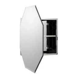 FAVO Octagon Stainless Steel Cabinet -Home Luxe Studio 30814904 alt02