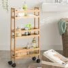 Bamboo Kitchen Trolley 1 Bamboo Kitchen Trolley -Home Luxe Studio 30816216