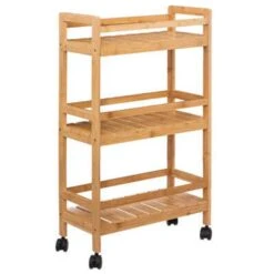 Bamboo Kitchen Trolley 9 Bamboo Kitchen Trolley -Home Luxe Studio 30816216 alt02
