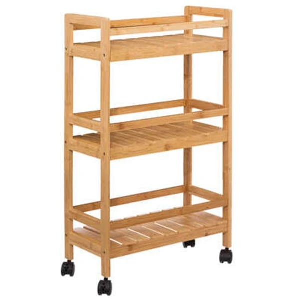 Bamboo Kitchen Trolley 5 Bamboo Kitchen Trolley - Image 3