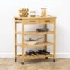 Linha Bamboo Kitchen Trolley 2 Linha Bamboo Kitchen Trolley -Home Luxe Studio 30816221