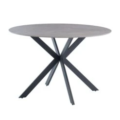 Talia 4 Seater Round 4 Seater Dining Table, Sintered Stone 17 Talia 4 Seater Round 4 Seater Dining Table, Sintered Stone -Home Luxe Studio 30816954 alt01