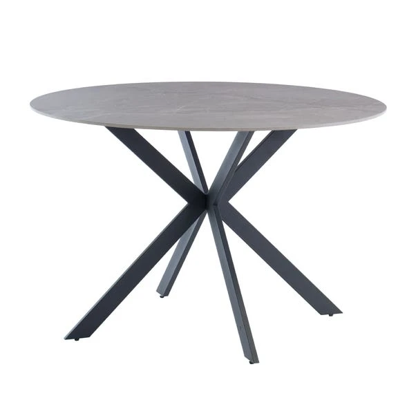 Talia 4 Seater Round 4 Seater Dining Table, Sintered Stone 9 Talia 4 Seater Round 4 Seater Dining Table, Sintered Stone - Image 7