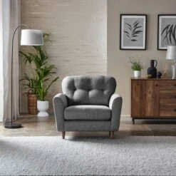 Sven Snuggle Chair, Tonal Weave 32 Sven Snuggle Chair, Tonal Weave -Home Luxe Studio 30818042